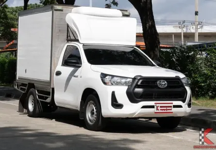 Toyota Revo 2.4 SINGLE Entry 2021 กระบะตู้เย็นความสูง 1.50 เมตร วิ่งงานในอาคารหรือที่จำกัดความสูงได้