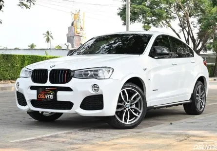 BMW X4 2.0 F26 xDrive20d MSport 4WD 2016 รถบ้านมือเดียวจดทะเบียนตรงรุ่น M Sport ชุดแต่งพิเศษจากศูนย์