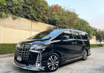 2020 Toyota ALPHARD 2.5 รถตู้/MPV รถบ้านมือเดียว ไมล์น้อย เจ้าของขายเอง 