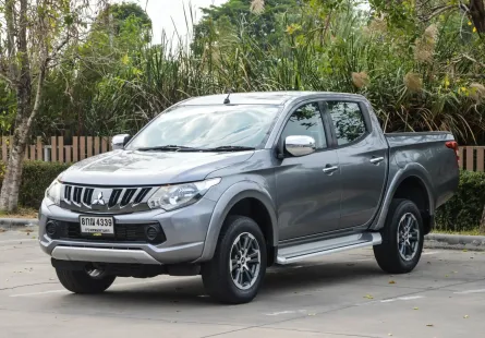 ขายรถ Mitsubishi Triton Double Cab 2.4 GLX Plus เกียร์MT ปี 2018 สีเทา