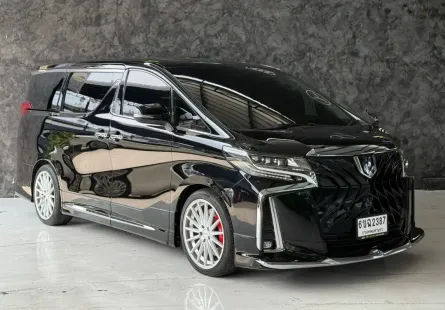 2017 Toyota ALPHARD 2.5 รถตู้/MPV รถสวย ไมล์แท้ ของแต่งหลายแสน 