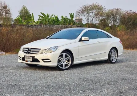 MERCEDES-BENZ E200 CGI Coupe AMG (W207) เกียร์ตัวใหม่ 7G-Tronic ปี 2012 สปอร์ตไฮโซ ออฟชั่นจัดเต็ม