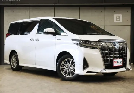 2019 Toyota Alphard 2.5 HV 4WD  AT TOPสุด (High Option) ไมล์แท้ ประวัติการดูแลรักษารถดี B4634