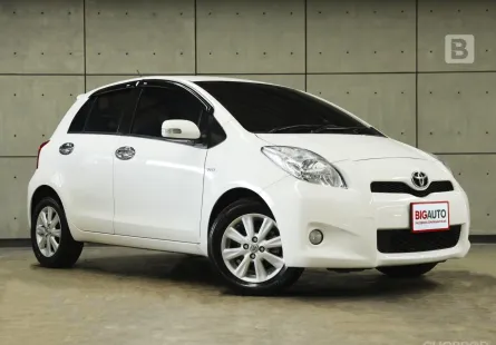 2012 Toyota YARIS 1.5 G Hatchback AT ไมล์แท้ วิ่งเฉลี่ยต่อปีน้อยมาก P6133