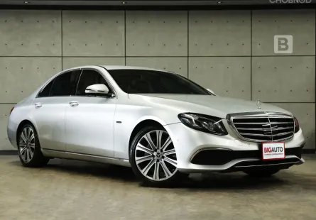 2019 Mercedes-Benz E350 2.0 W213 e Exclusive AT ไมล์แท้ ประวัติดูแลรักษารถดี มือแรกจากป้ายแดง B6139