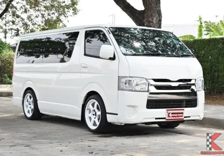 Toyota Hiace 3.0 ตัวเตี้ย D4D 2014 รถใช้งานในครอบครัวตัว GL แท้เบาะวีไอพี แอร์หลังคาพร้อมใช้งาน