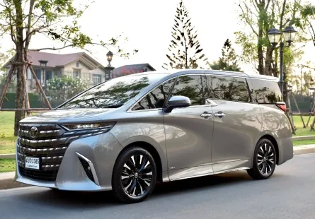 2024 Toyota ALPHARD 2.5 HEV Executive Lounge รถตู้/MPV ออกรถง่าย รถบ้านมือเดียว ไมล์น้อย 