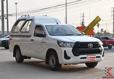 Toyota Hilux Revo 2.4 SINGLE Entry 2021 กระบะตอนเดียวเกียร์ออโต้ขับง่ายติดแครี่บอยมาแล้วใช้งขนของได้