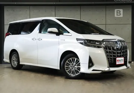 2019 Toyota Alphard 2.5 HV 4WD Van AT TOPสุด (High Option) ไมล์แท้ 5หมื่น B8313