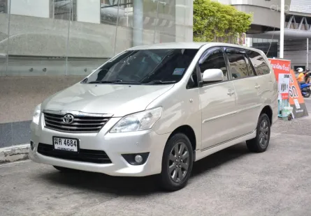 2012 TOYOTA INNOVA 2.0 G ไม่เคยชนหนัก พลิกคว่ำ น้ำท่วม