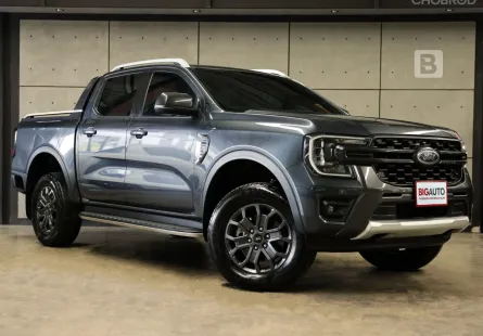 2023 Ford Ranger 2.0 DOUBLE CAB Hi-Rider WildTrak AT ไมล์เเท้ Warranty 5ปี 150,000KM P4854