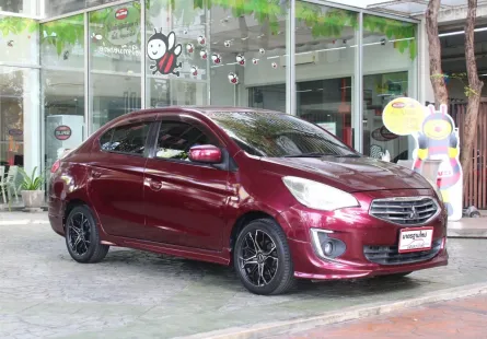 ขายรถ MITSUBISHI Attrage 1.2 GLX เกียร์ AUTO สีแดง ปี 2016