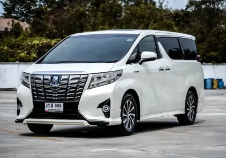 2016 Toyota ALPHARD 2.5 HYBRID E-Four รถตู้/MPV 