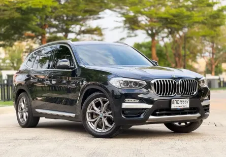 2019 BMW X3 2.0 xDrive20d SUV รถบ้านแท้ ไมล์น้อย มือเดียวป้ายแดง เจ้าของขายเอง 