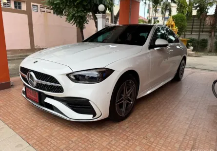 2023 Mercedes-Benz C-Class 2.0 C350e รถเก๋ง 4 ประตู ขายรถบ้าน มือเดียวไมล์น้อย 