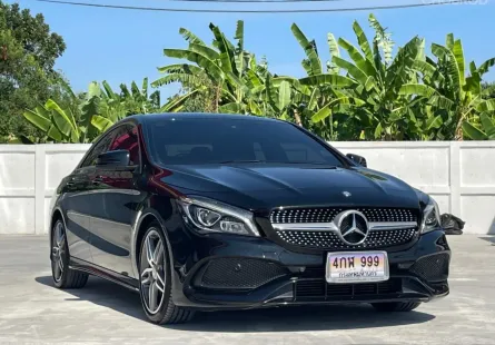 2017 Mercedes-Benz CLA-Class 2.0 CLA250 AMG รถเก๋ง 4 ประตู ดาวน์ 0%