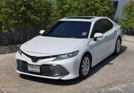 2020 Toyota CAMRY 2.5 HEV Premium รถเก๋ง 4 ประตู ดาวน์ 0%