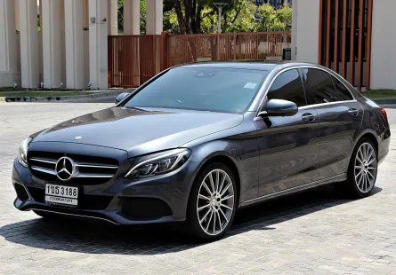 2016 Mercedes-Benz C350 2.0 W205 e AMG Dynamic รถเก๋ง 4 ประตู 