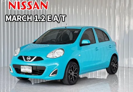 รถบ้าน มือเดียว Nissan MARCH 1.2 รถเก๋ง 5 ประตู