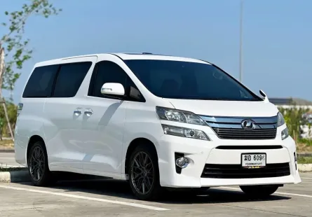 2012 Toyota VELLFIRE 2.4 รถตู้/MPV ขายรถบ้าน ไมล์แท้ แต่งสวย เจ้าของขายเอง 