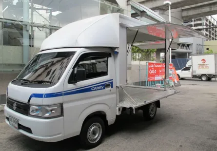 2023 Suzuki Carry 1.5 รถกระบะหลังคา FoodTruck แด๊มพื้น พร้อมใช้งาน รถสวยสภาพใหม่ ฟรีดาวน์