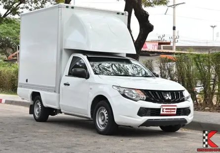 Mitsubishi Triton 2.5 SINGLE GL 2019 กระบะคาร์โก้บ๊อกความสูง 1.85 เมตร ใช้งานน้อย