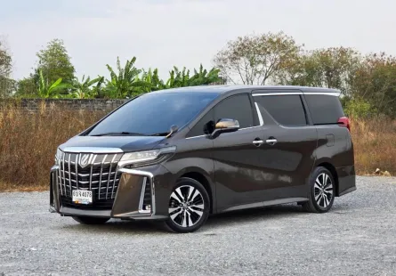 TOYOTA ALPHARD 2.5 S"C Package" (ตัวท็อปสุด) Minor Change ปี 2021 มือแรก ประวัติครบ ออฟชั่นจัดเต็ม