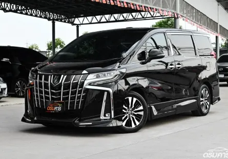 Toyota Alphard 2.5 S C-Package 2021 ตัวท๊อปออปชั่นเยอะกว่าตัว S ชุดแต่ง TRD รอบคัน 