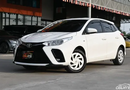 Toyota Yaris 1.2 Entry 2022 รถบ้านมือเดียวใช้งานน้อยไมล์เพียง 3 หมื่นกว่าโล