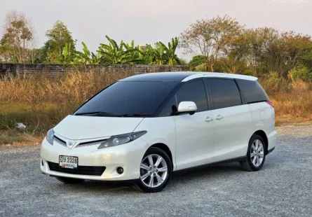 TOYOTA ESTIMA 2.4 G รุ่นท็อป Twin Moon Roof "รุ่นปรับโฉม" ปี 2010 เบาะที่นั่ง 3 แถว ดูแลรักษาตลอด