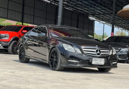 2012 BENZ E-CLASS, E200 COUPE CGI โฉม W207 ปี09-16 