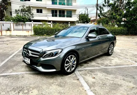 2017 Mercedes-Benz C-Class 2.0 C350e รถเก๋ง 4 ประตู เจ้าของขายเอง รถสวย ไมล์น้อย 