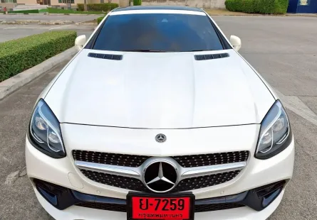 2017 Mercedes-Benz SLC-Class 2.0 SLC300 รถเปิดประทุน ออกรถง่าย รถสวย ไมล์น้อย 