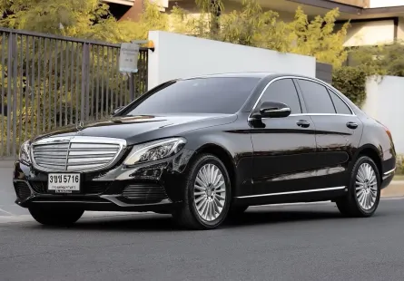 2015 Mercedes-Benz C-Class 2.1 Blue TEC HYBRID รถเก๋ง 4 ประตู รถบ้านมือเดียว ไมล์น้อย เจ้าของขายเอง 