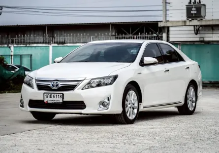 2013 Toyota CAMRY 2.5 Hybrid รถเก๋ง 4 ประตู ดาวน์ 0%