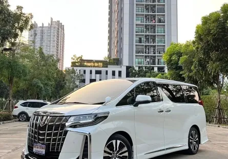 2023 Toyota ALPHARD 2.5 รถตู้/MPV เจ้าของขายเอง รถบ้านมือเดียว ไมล์น้อย  