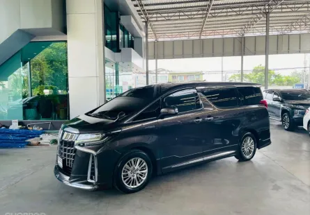 TOYOTA ALPHARD 2.5 HYBRID SR C-PACKAGE E-FOUR 4WD ปี 2020 รถสวย มือแรก ไมล์น้อย TOP รับประกันตัวถัง