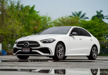 New !! Benz C350e Plug-in AMG ปี 2022 มือเดียวป้ายแดง วารันตี หมด 25/11/25