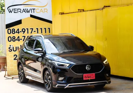 MG ZS 1.5 X+ SUV ตัวท็อปสุด ปี 2022 หลังคา Sunroof เครื่อง เบนซิน เกียร์ Auto รถสวย สภาพใหม่ป้ายแดง