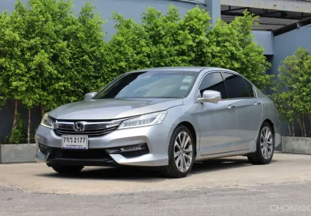 2018 Honda ACCORD 2.0 EL I-VTEC AUTO การันตรีไมล์แท้ รถออกป้ายแดง เจ้าของมือเดียว