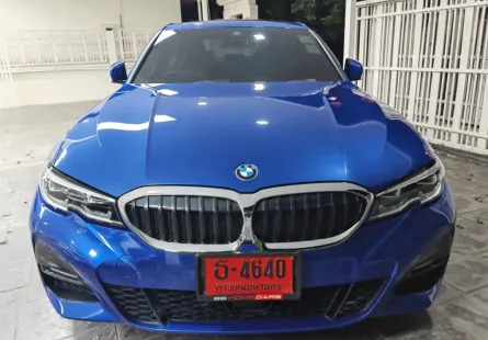 2022 BMW 3 Series 2.0 330e รถเก๋ง 4 ประตู ฟรีดาวน์ รถสวยไมล์น้อย มือเดียวป้ายแดง 