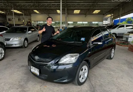 Toyota Vios 1.5 E ปี 2008 สีดำ Auto FullOption 