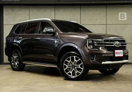 2023 Ford Everest 2.0 Titanium+ 4WD SUV AT ไมล์แท้ 1 หมื่น Warranty5 ปี 150,000KM B3517