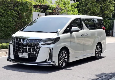 2021 Toyota ALPHARD 2.5 S C-Package  รถตู้/MPV