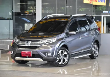 Honda BR-V 1.5 SV ปี 2017 รถบ้านมือเดียว ใช้น้อยเข้าศูนย์ตลอด สวยเดิมทั้งคัน ไม่เคยติดแก๊ส ออกรถ0บาท