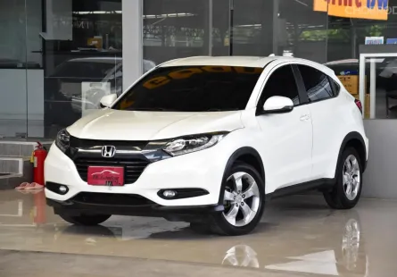 Honda HR-V 1.8 E ปี 2016 รถบ้านมือเดียว เข้าศูนย์ตลอด สวยเดิม ยางดอกเต็ม ไม่เคยติดแก๊ส ออกรถ0บาท