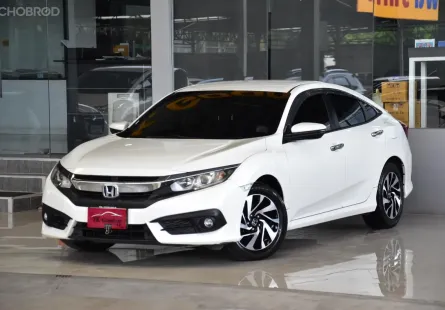 Honda CIVIC 1.8 EL i-VTEC ปี 2017 รถบ้านมือเดียว ใช้น้อยมากๆเข้าศูนย์ตลอด สวยเดิมทั้งคัน ออกรถ0บาท
