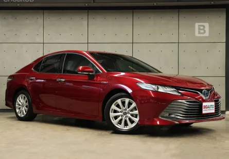 2018 Toyota Camry 2.5 Hybrid Premium Sedan AT ไมล์แท้ 7 หมื่น ประวัติการดูแลรักษารถดี B9997