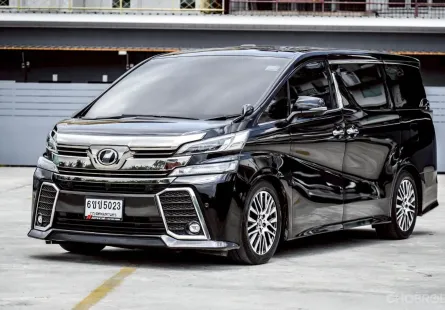 2017 Toyota VELLFIRE 2.5 รถตู้/MPV รถสวย