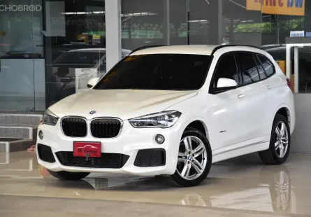 BMW X1 2.0 sDrive18d M SPORT ปี 2018 รถบ้านแท้ๆ ใช้น้อยมากเข้าศูนย์ตลอด สวยเดิมทั้งคัน ฟรีดาวน์